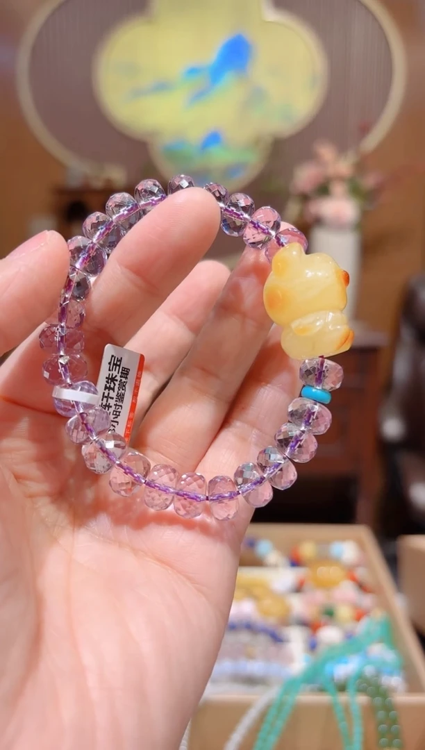 【闪购商品】水晶手串未镶嵌设计款珠串