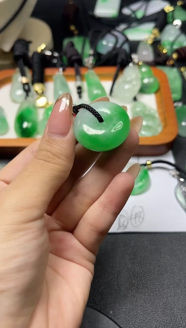 颈饰未镶嵌翡翠所见即所得   一图一物