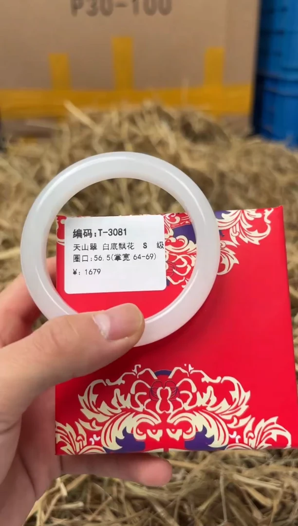 未镶嵌手镯石英质玉T-3081