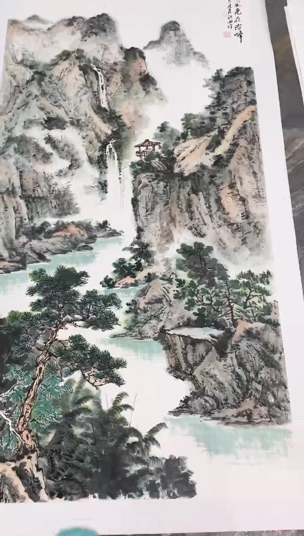 国画63紫仪直播间国画福利