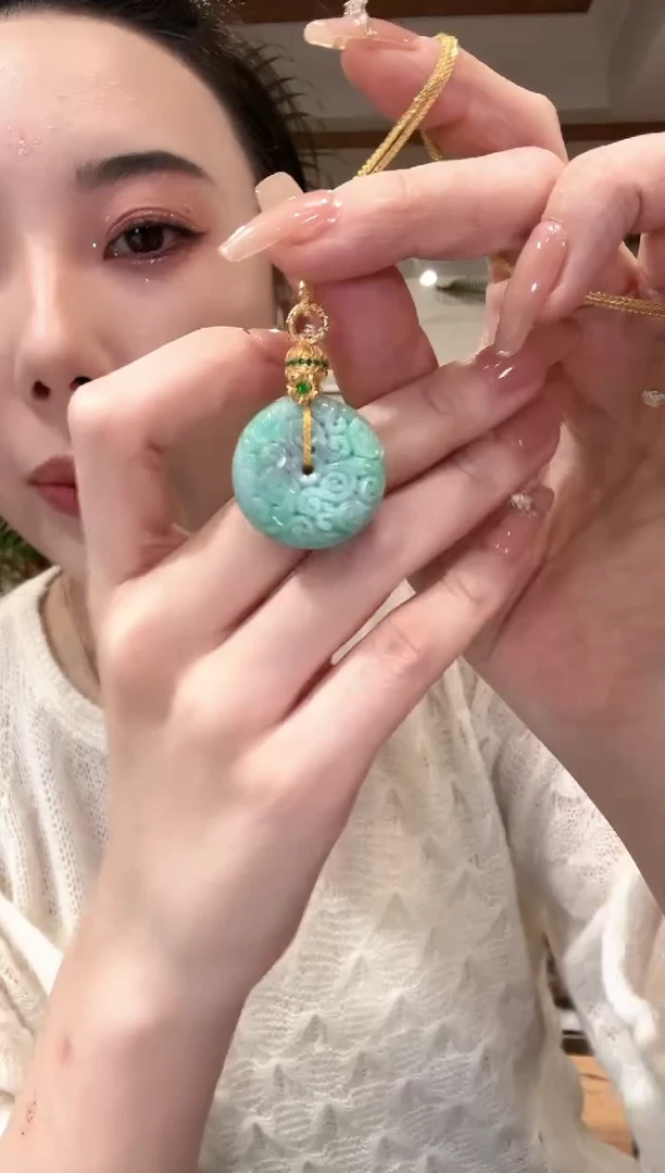 【闪购商品】翡翠颈饰未镶嵌国风