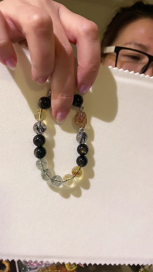 【闪购商品】水晶手链未镶嵌绿幽灵