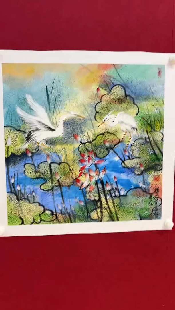 国画铭洺圣东方艺术/朱建红/国画