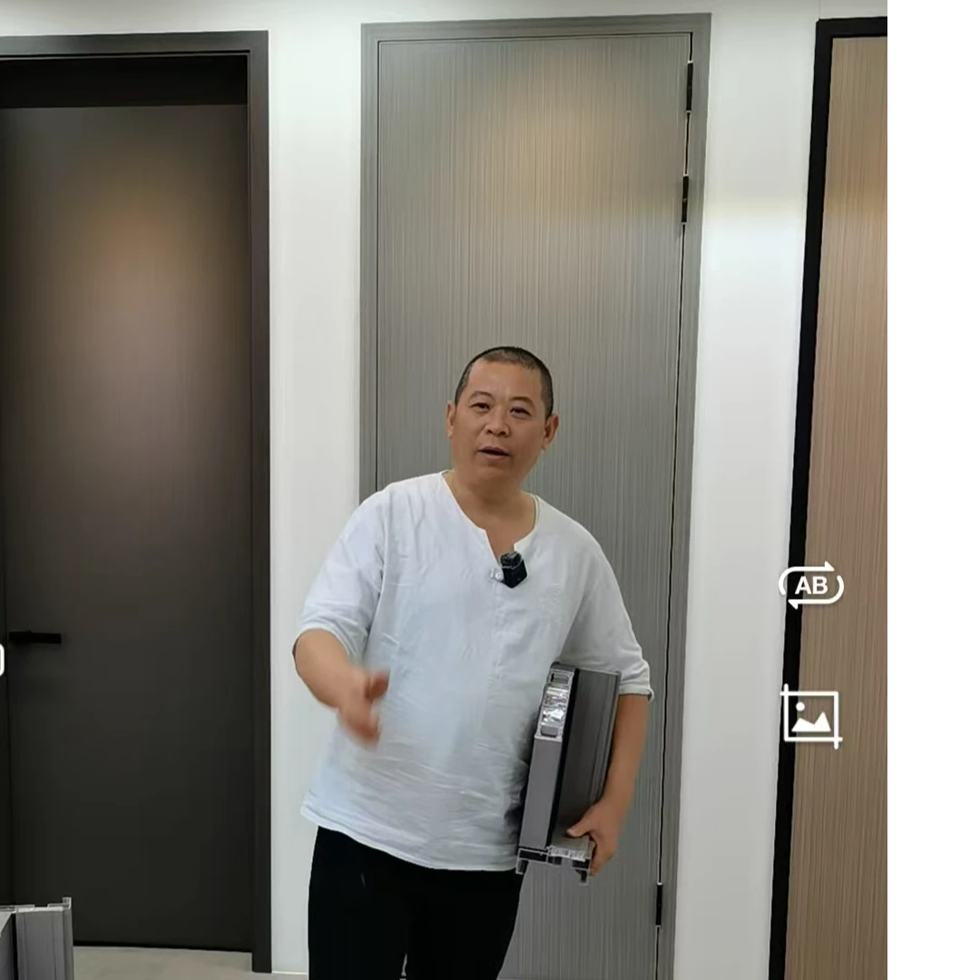 网红全铝房间门防水防虫防变形绿色环保三联动极窄推拉门