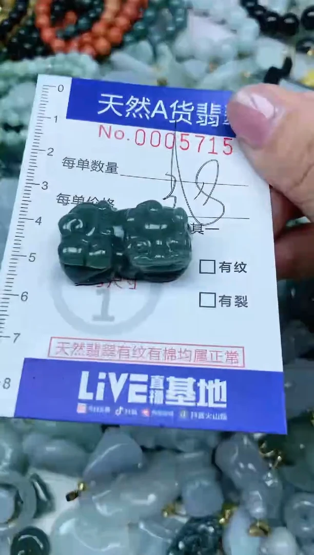 【闪购商品】翡翠吊坠(不含链)未镶嵌翡翠