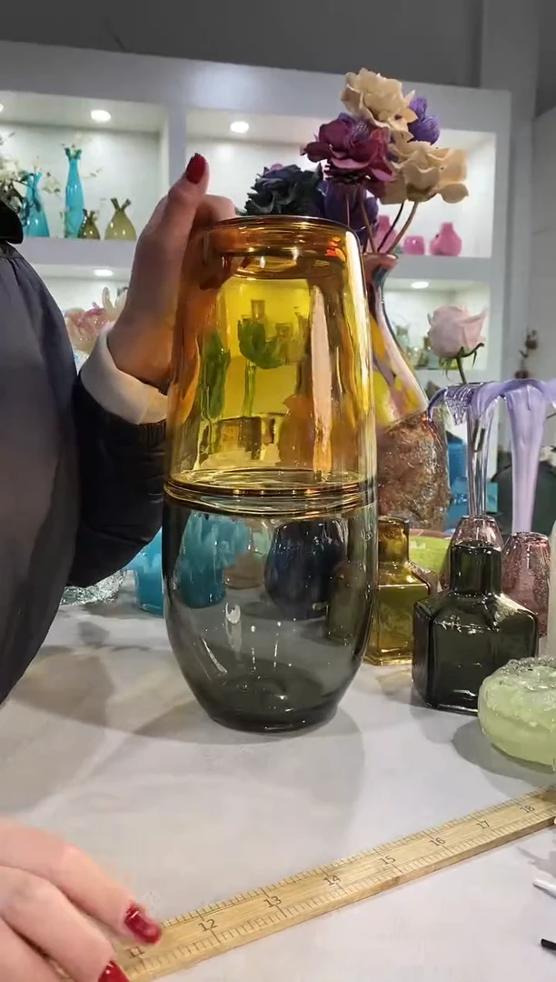 慕忆家手作琉璃花瓶