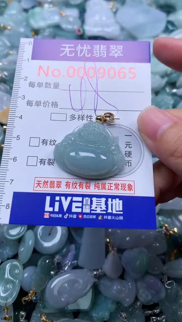 颈饰未镶嵌翡翠9065