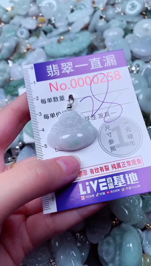 吊坠(不含链)未镶嵌翡翠258