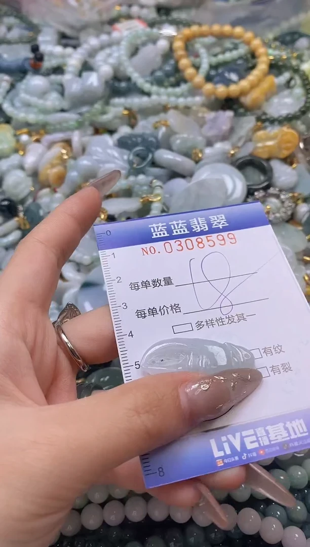 翡翠未镶嵌颈饰闪购0308599