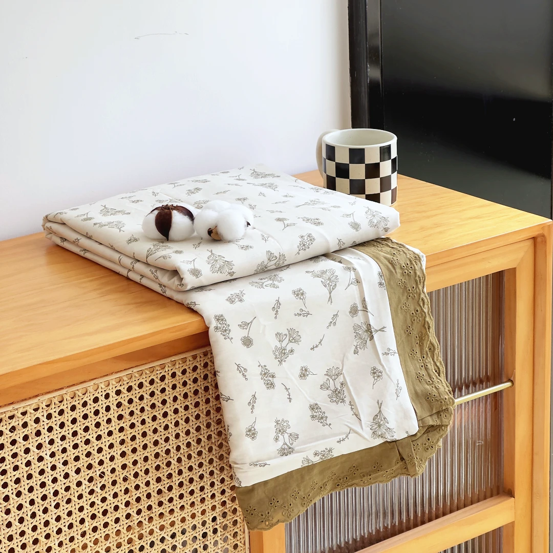 【京かわ会社】花边被罩200*230cm 秋水