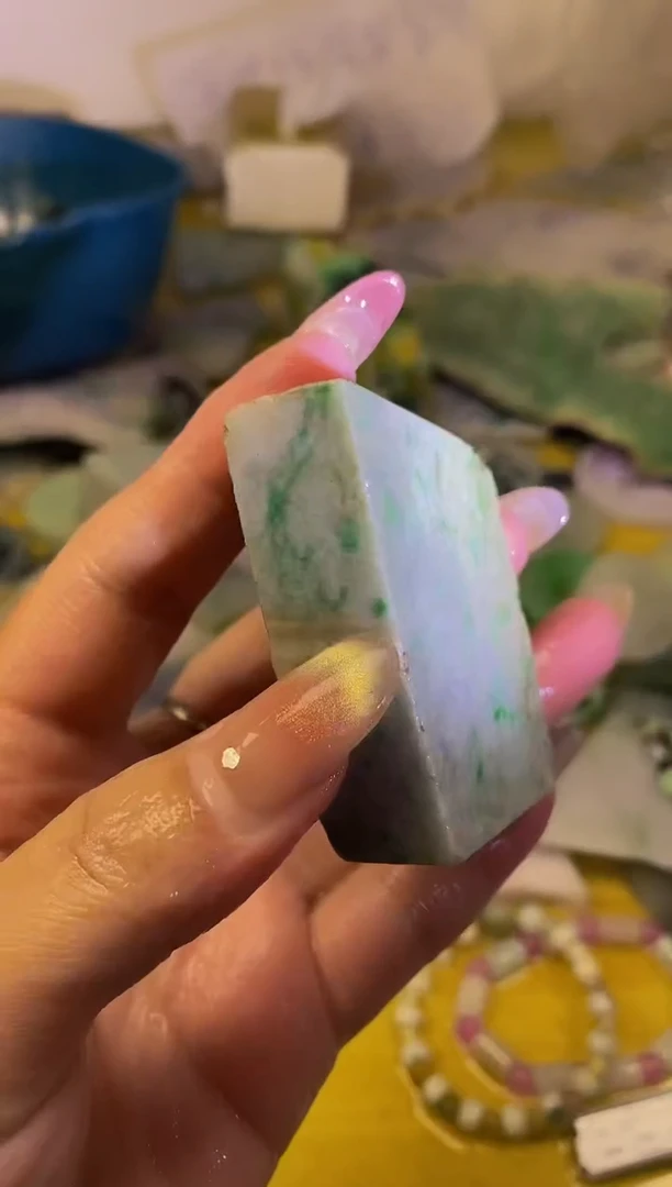 散珠翡翠天然缅甸翡翠A货863