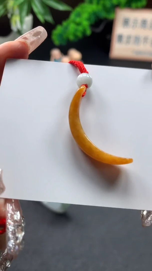 颈饰未镶嵌翡翠挂件