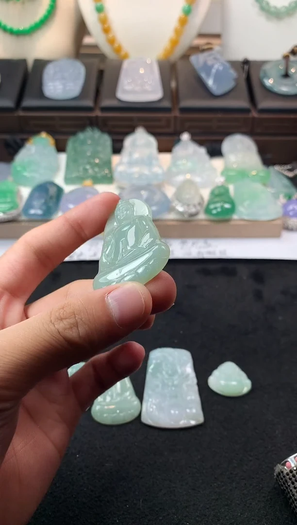 未镶嵌定制翡翠啊*额  3906毛货不退不换