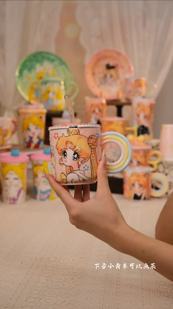 杯子手工创意设计款陶瓷