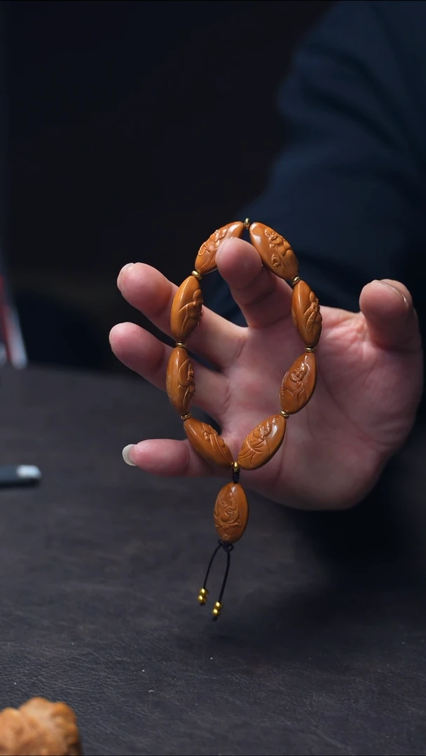 手串/手链橄榄核薄艺弥勒手串