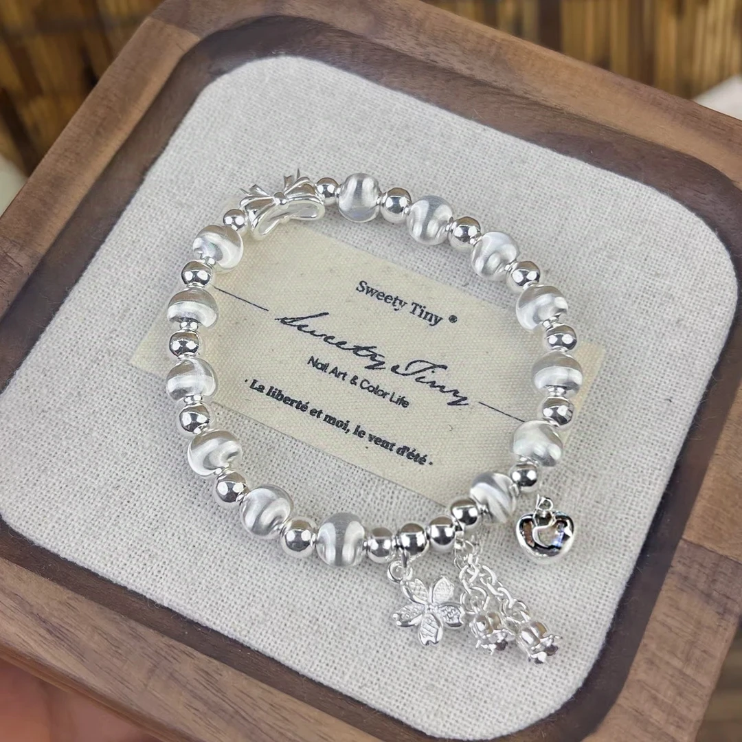 【清货专属链接】猫眼花朵蝴蝶手链YZ009