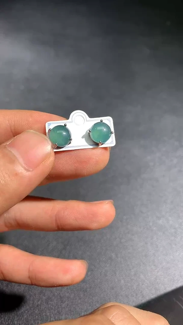 翡翠未镶嵌耳饰多样性发货-拍一发一