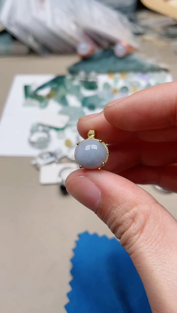 【闪购商品】翡翠戒指银S925镶嵌1000000054