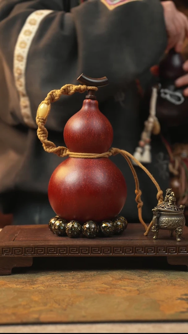 104大漆一物一拍记葫堂出品【不带手串】