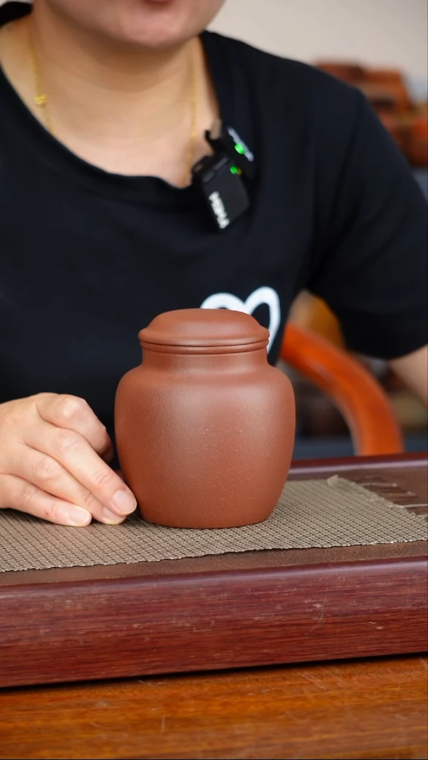 宜兴原矿紫砂茶叶罐