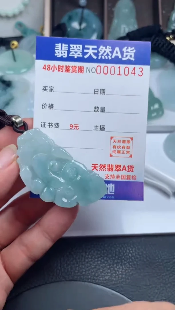 颈饰未镶嵌翡翠