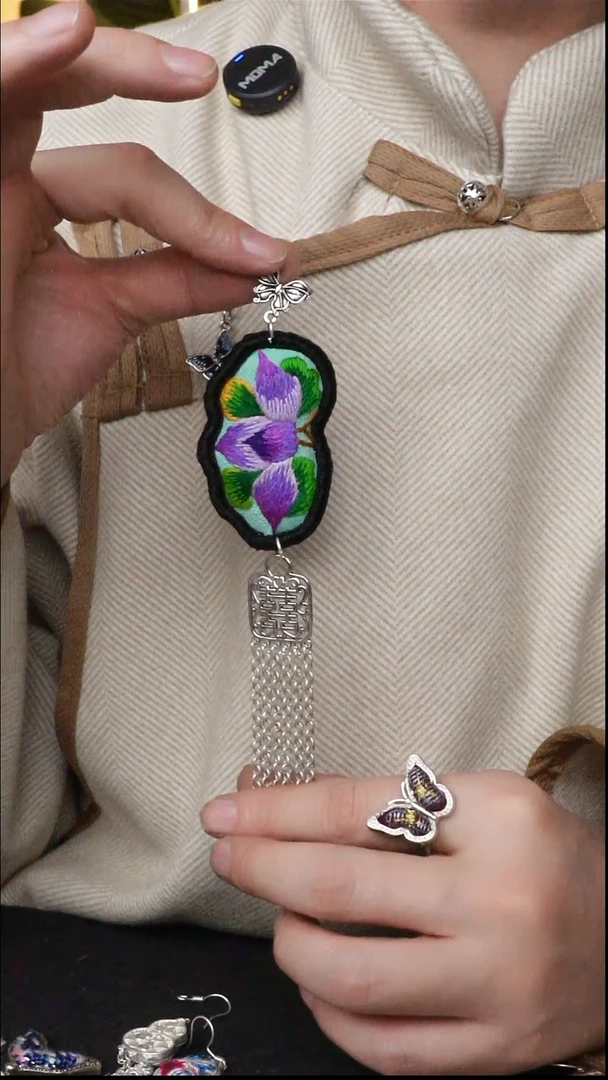 【闪购商品】刺绣078高吉文创  直播老绣