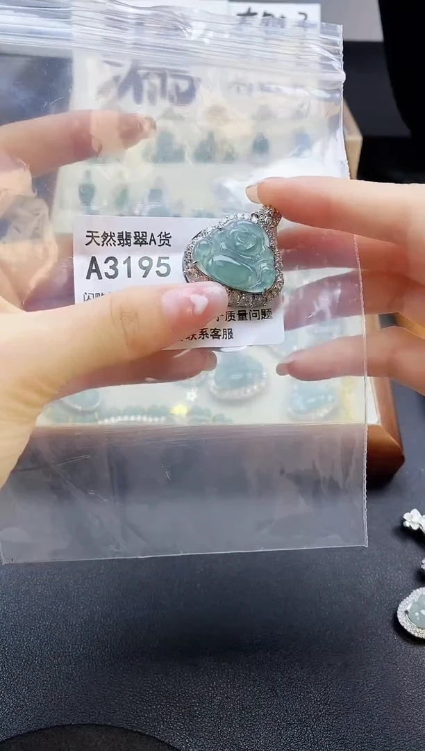 【闪购商品】翡翠吊坠(赠链)未镶嵌天然翡翠A货888