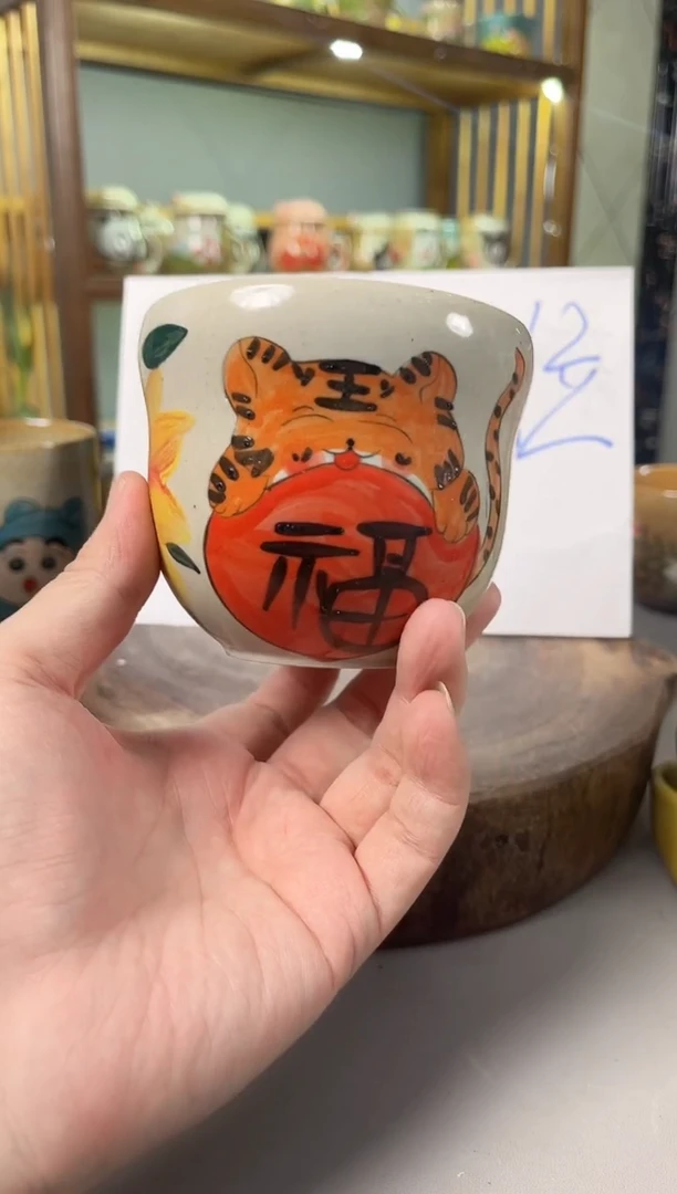 【闪购商品】瓷片景德镇手绘高温釉下彩
