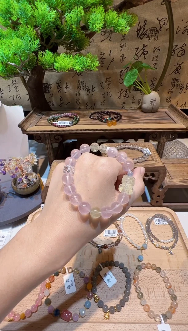 未镶嵌手串水晶手饰@@