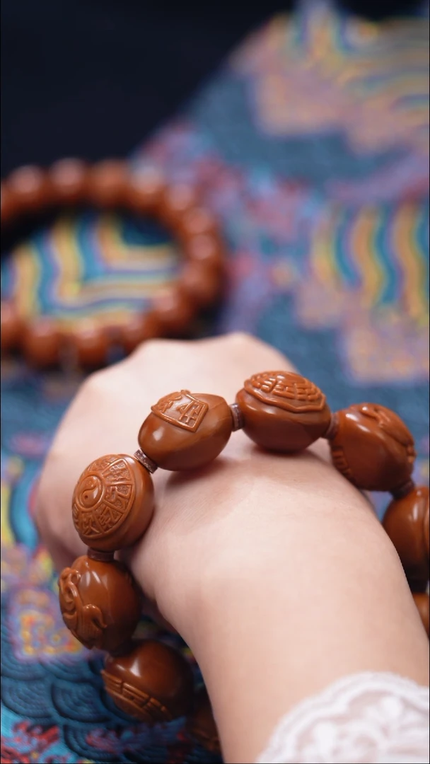 手串/手链橄榄核风*了四项八卦