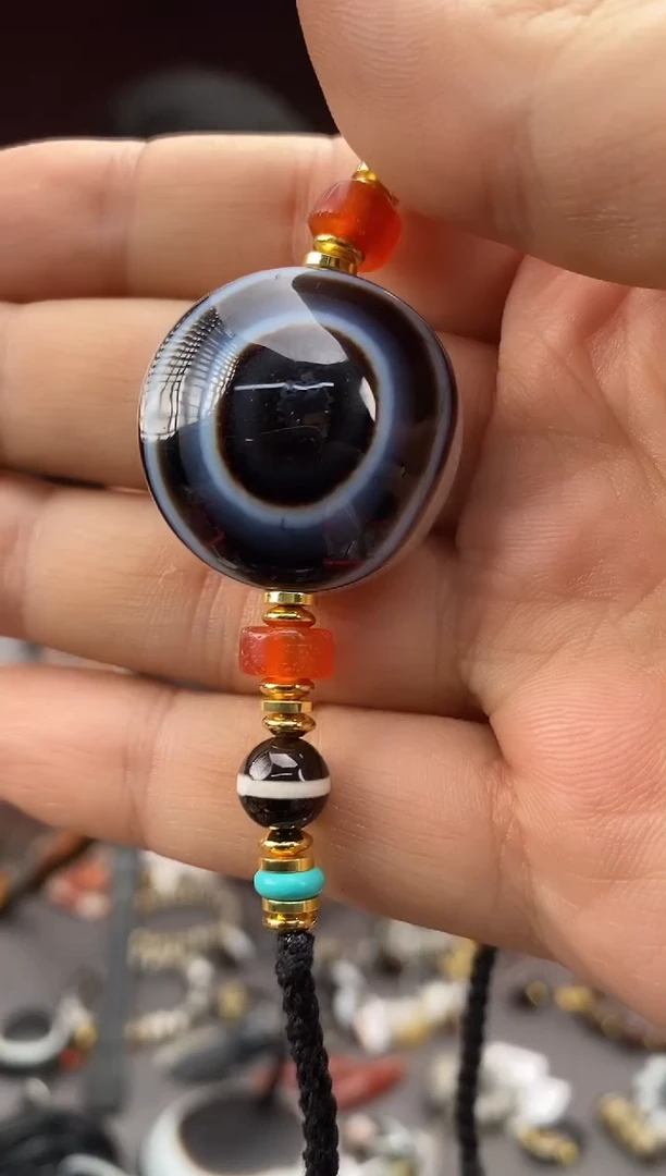 玛瑙/玉髓颈饰未镶嵌-1104 -54