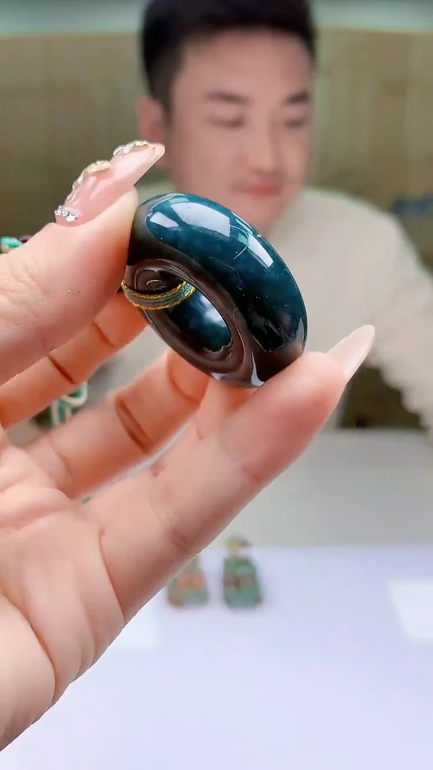 【闪购商品】定制翡翠未镶嵌4990ty-毛货挂件206