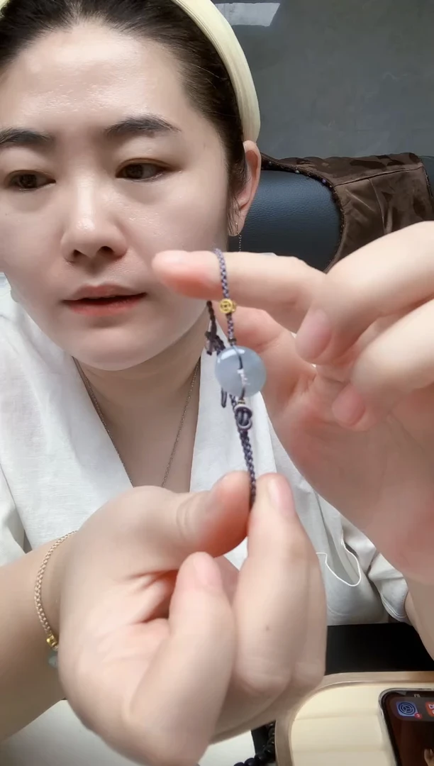 颈饰未镶嵌翡翠翡翠平安扣手绳