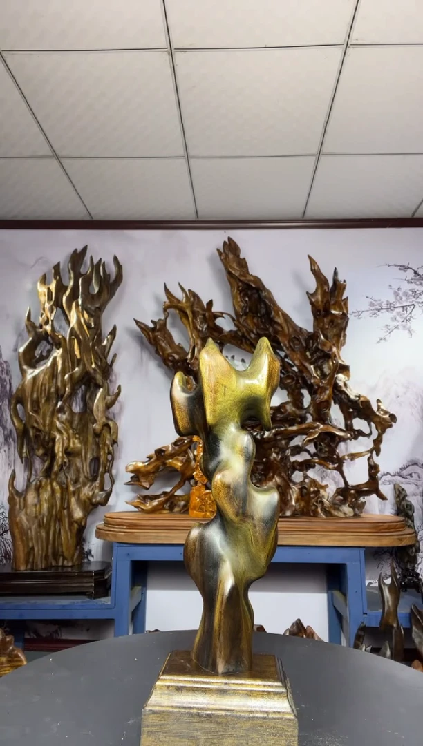 金丝楠木雕款用****1金丝楠木工艺品摆件