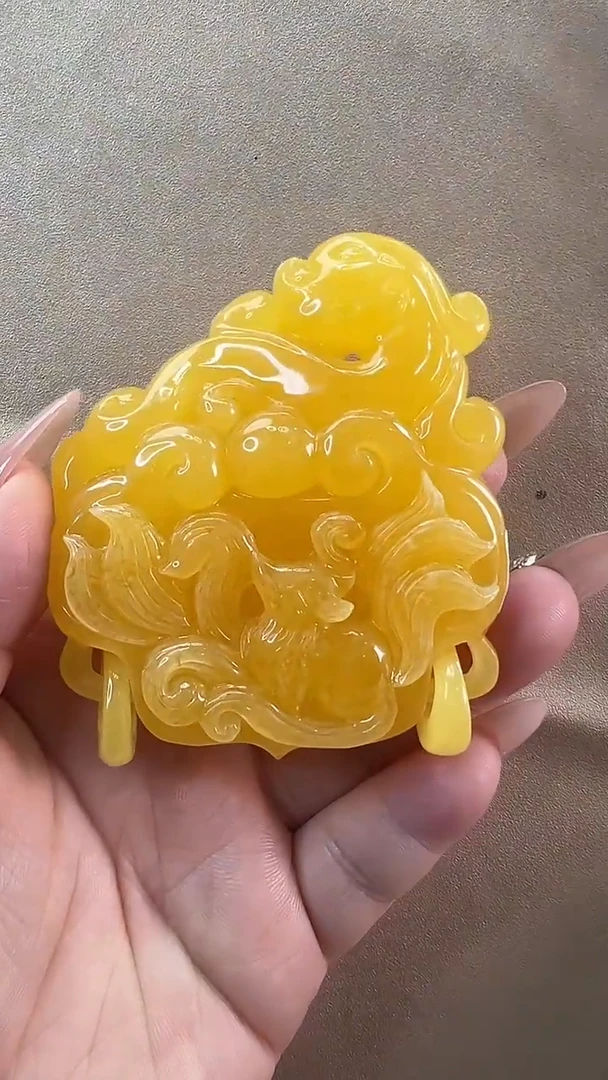 【闪购商品】琥珀颈饰未镶嵌吊坠