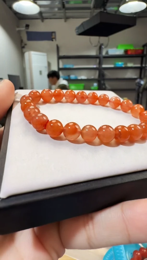 未镶嵌手链南红玛瑙晶0207 约8mm