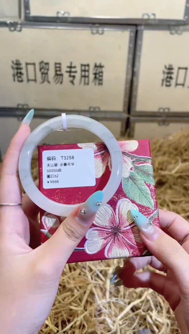 未镶嵌手镯石英质玉T3258