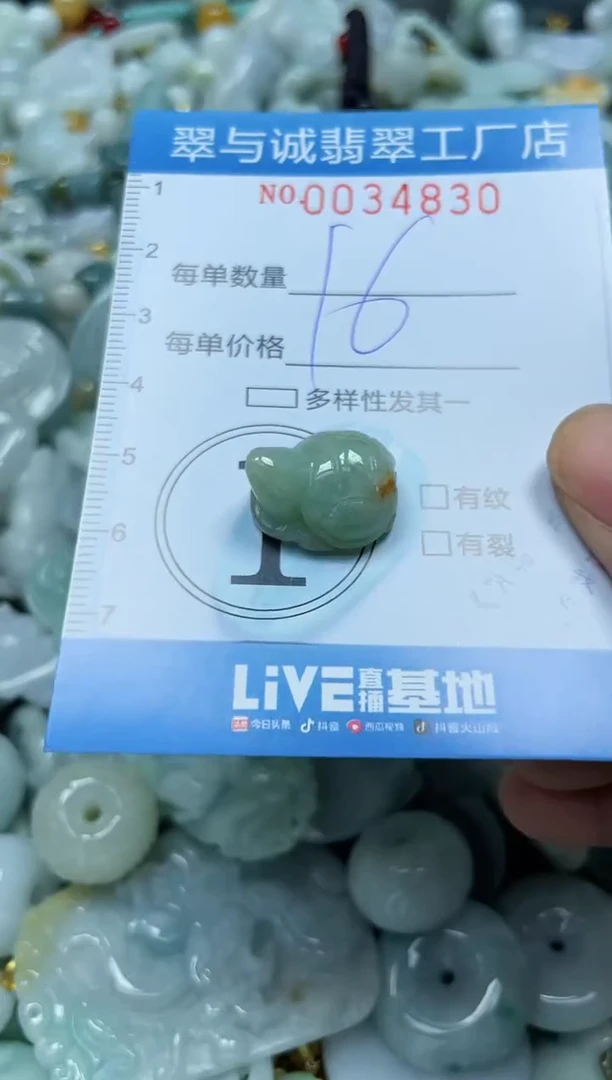 【闪购商品】翡翠颈饰未镶嵌闪购0034830