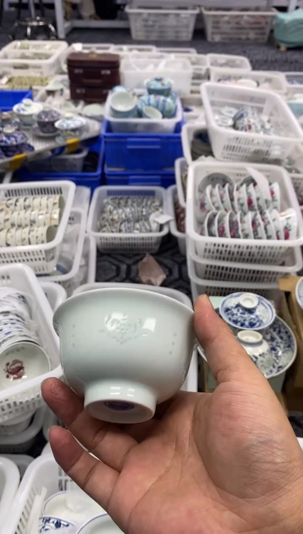 摆件陶景德陶瓷茶具容量约80