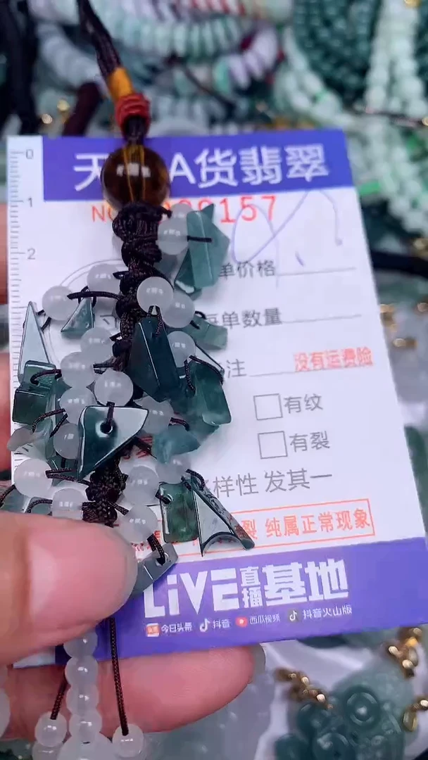 翡翠未镶嵌颈饰...0006157