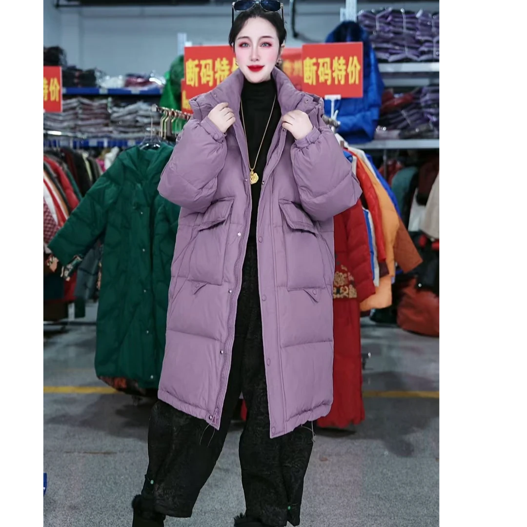 【羽绒】冬季百搭时尚潮流休闲气质显瘦轻奢女款羽绒服2314