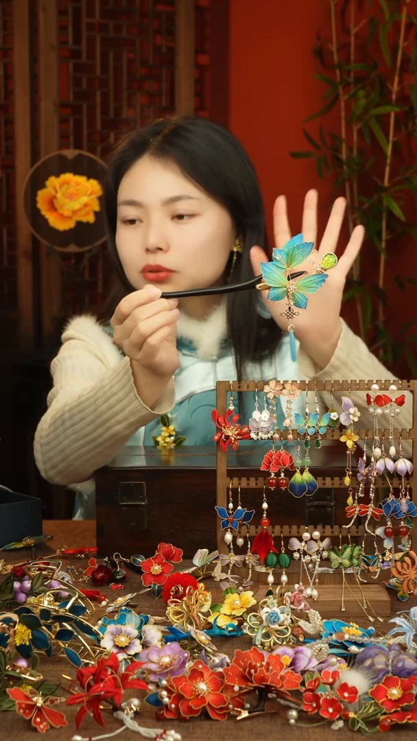 【闪购商品】刺绣纯手工非遗国风饰品