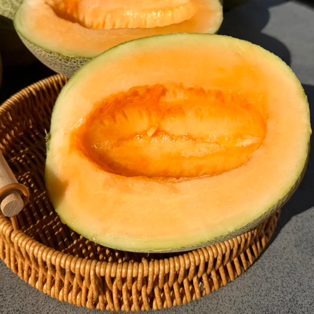 海南哈密瓜新鲜应季脆甜多汁皮薄肉厚新鲜水果 小密25号