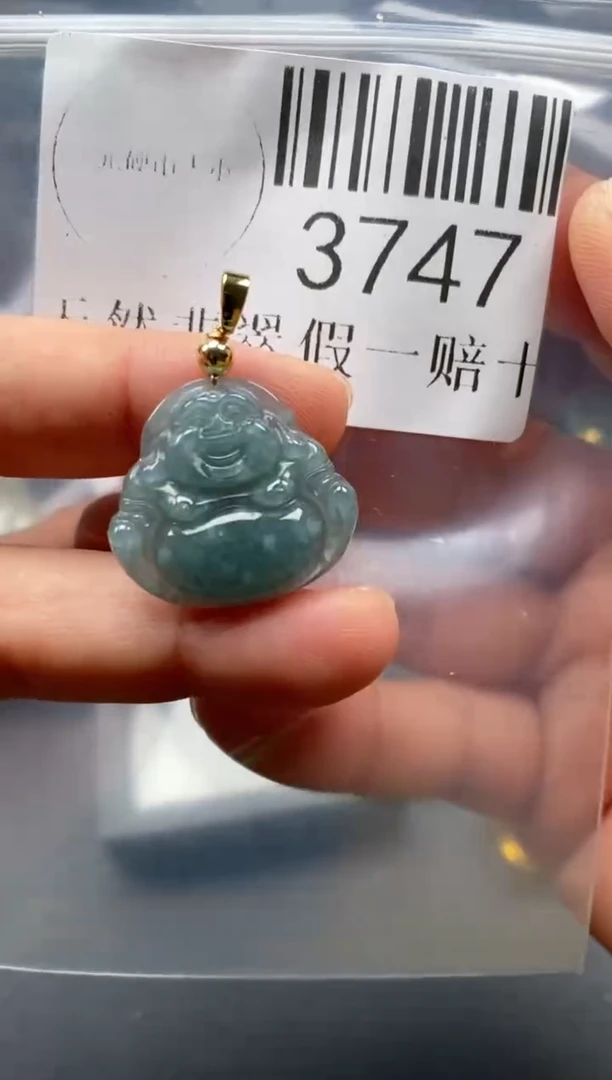 翡翠未镶嵌吊坠(不含链)3747