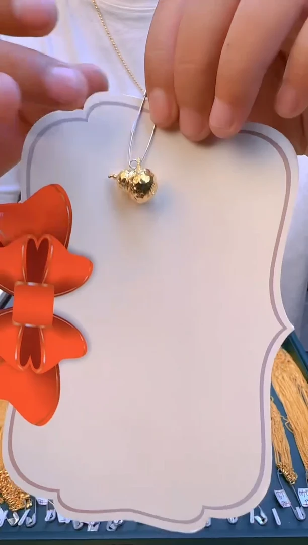 碎冰冰葫芦吊坠1.98g（多样性发货）