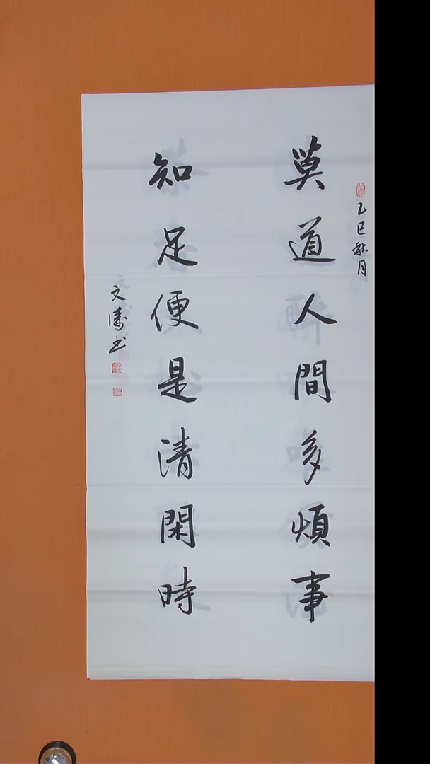 书法辛文涛老师精美作品138*69