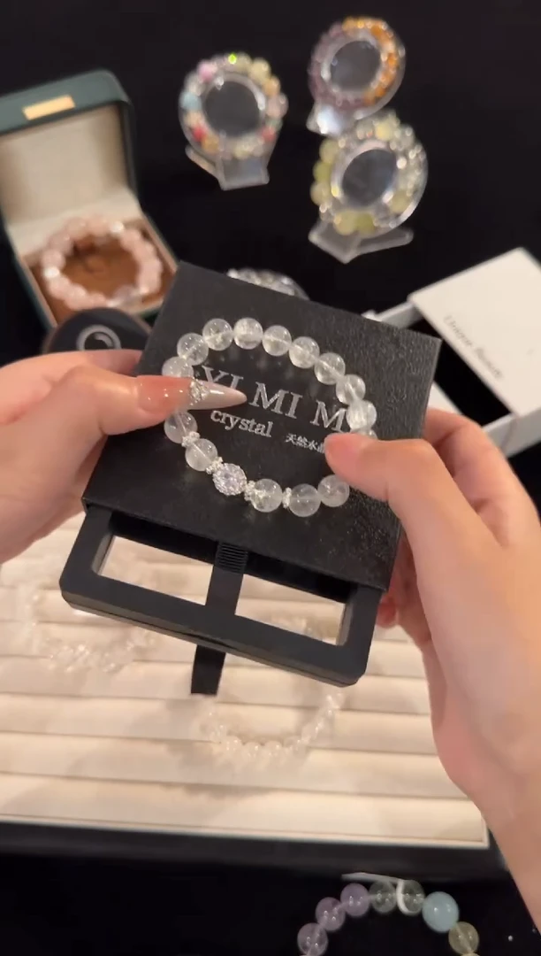 水晶手链合金白阿赛x1970