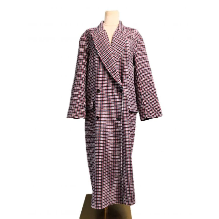 【8折】桑德罗黛菲/大衣/95新/丝缎、羊毛、亮片/[251129ZC0001]