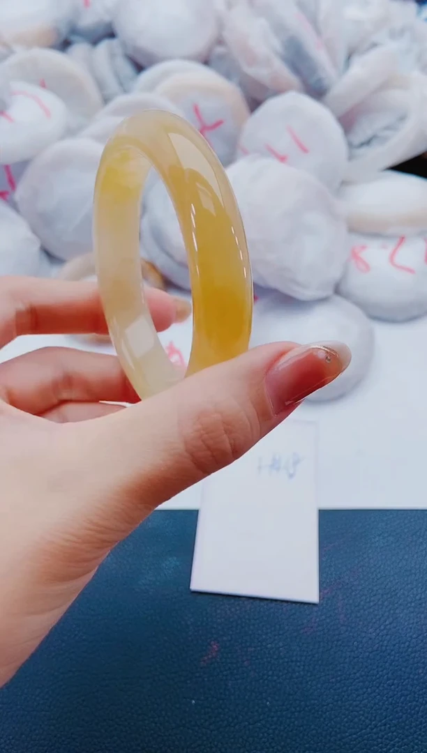 未镶嵌手镯石英质玉H418-59-60