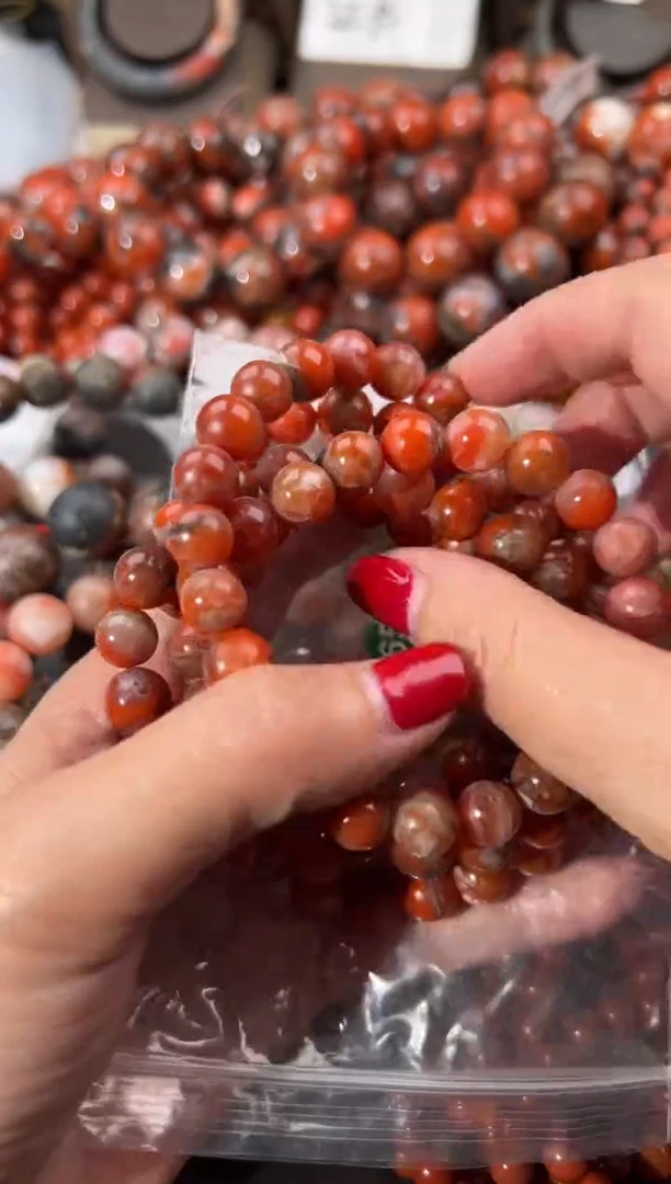 未镶嵌手串南红玛瑙9+